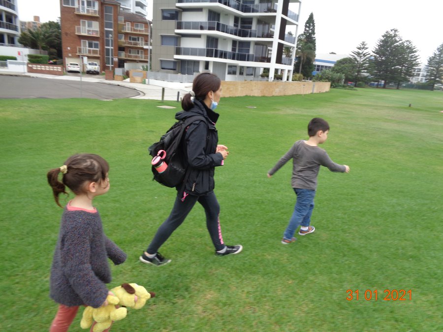 march to playground