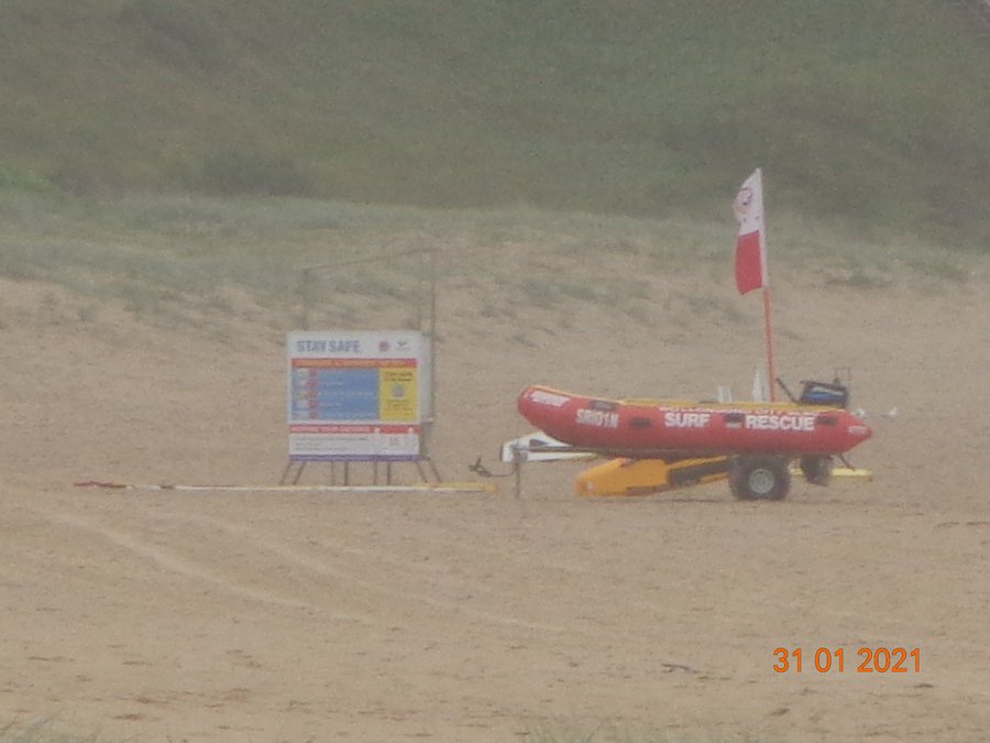 Surf Life Savers on Beach